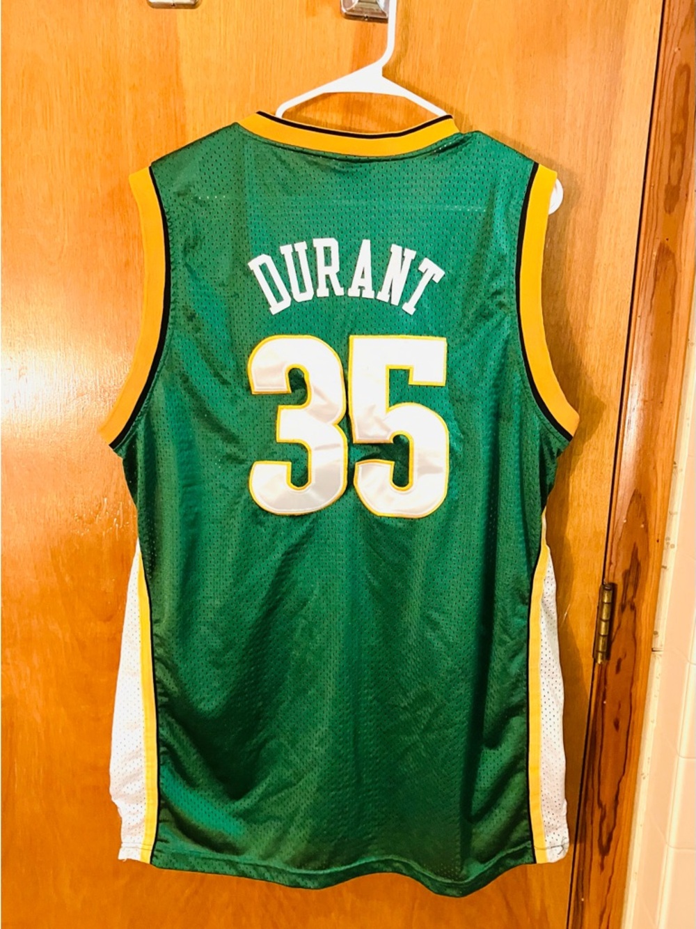 Adidas NBA Kevin Durant #35 Seattle Super Sonics Rookie Jersey Men’s XL Read - Picture 8 of 10